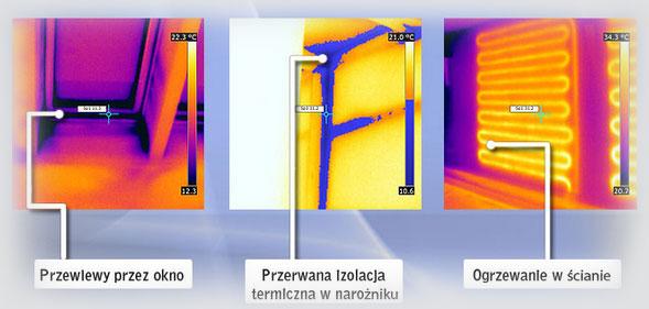 przykłady termowizji